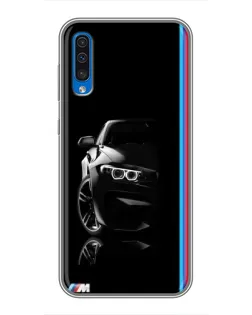 Чехол для Samsung Galaxy A50 2019 (A505F) с картинкой «Силуэт BMW в темноте» Чехол для Samsung Galaxy A50 2019 (A505F) с картинкой «Силуэт BMW в темноте»
