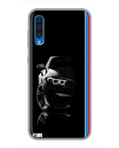 Чехол для Samsung Galaxy A50 2019 (A505F) с картинкой «Силуэт BMW в темноте» Чехол для Samsung Galaxy A50 2019 (A505F) с картинкой «Силуэт BMW в темноте»