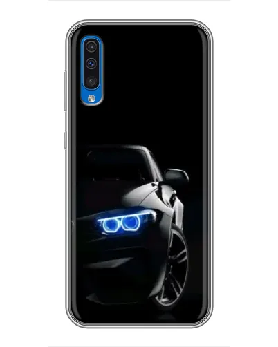 Чехол для Samsung Galaxy A50 2019 (A505F) с картинкой «BMW — ночной взгляд» Чехол для Samsung Galaxy A50 2019 (A505F) с картинкой «BMW — ночной взгляд»