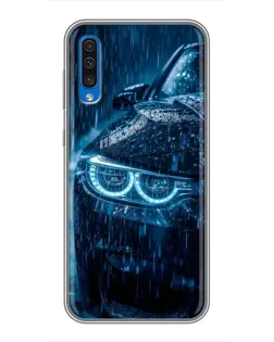 Чехол для Samsung Galaxy A50 2019 (A505F) с картинкой «BMW под дождем» Чехол для Samsung Galaxy A50 2019 (A505F) с картинкой «BMW под дождем»