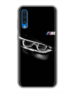 Чехол для Samsung Galaxy A50 2019 (A505F) с картинкой «BMW — взгляд тигра» Чехол для Samsung Galaxy A50 2019 (A505F) с картинкой «BMW — взгляд тигра»