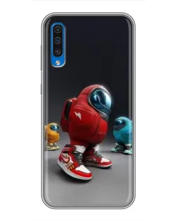 Чехол для Samsung Galaxy A50 2019 (A505F) с картинкой «Among Us — 3D стиль»