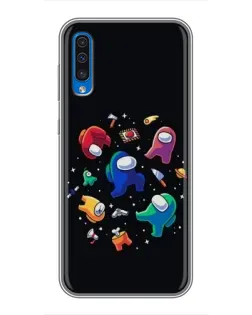 Чехол для Samsung Galaxy A50 2019 (A505F) с картинкой «Among Us космос»