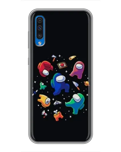 Чехол для Samsung Galaxy A50 2019 (A505F) с картинкой «Among Us космос»