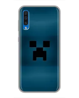 Чехол для Samsung Galaxy A50 2019 (A505F) с картинкой «Крипер текстура»