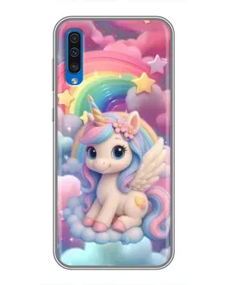 Чехол для Samsung Galaxy A50 2019 (A505F) с картинкой «Маленький единорог» Чехол для Samsung Galaxy A50 2019 (A505F) с картинкой «Маленький единорог»