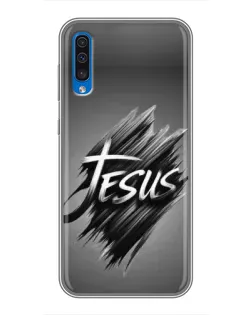 Чехол для Samsung Galaxy A50 2019 (A505F) с картинкой «Надпись Jesus Graffiti»