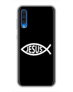 Чехол для Samsung Galaxy A50 2019 (A505F) с картинкой «Классический Jesus»