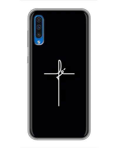 Чехол для Samsung Galaxy A50 2019 (A505F) с картинкой «Тонкий крест» Чехол для Samsung Galaxy A50 2019 (A505F) с картинкой «Тонкий крест»