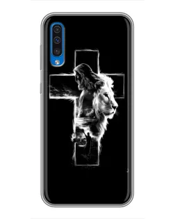 Чехол для Samsung Galaxy A50 2019 (A505F) с картинкой «Сияющий крест Jesus» Чехол для Samsung Galaxy A50 2019 (A505F) с картинкой «Сияющий крест Jesus»