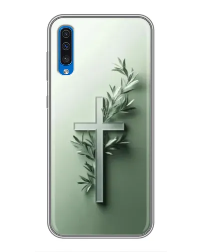 Чехол для Samsung Galaxy A50 2019 (A505F) с картинкой «Оливковая ветвь» Чехол для Samsung Galaxy A50 2019 (A505F) с картинкой «Оливковая ветвь»