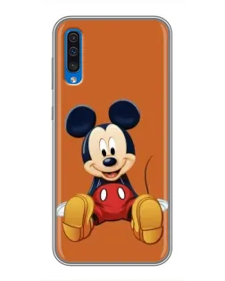 Чехол для Samsung Galaxy A50 2019 (A505F) с картинкой «Микки отдыхает»