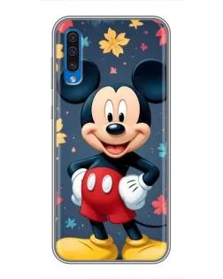 Чехол для Samsung Galaxy A50 2019 (A505F) с картинкой «Осенний Mickey Mouse»
