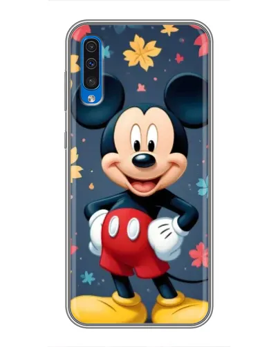 Чехол для Samsung Galaxy A50 2019 (A505F) с картинкой «Осенний Mickey Mouse»