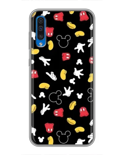 Чехол для Samsung Galaxy A50 2019 (A505F) с картинкой «Графический принт лапок»