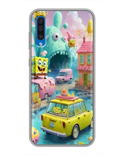 Чехол для Samsung Galaxy A50 2019 (A505F) с картинкой «Монстр-трак приключения»