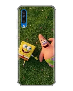 Чехол для Samsung Galaxy A50 2019 (A505F) с картинкой «Друзья на лужайке» Чехол для Samsung Galaxy A50 2019 (A505F) с картинкой «Друзья на лужайке»