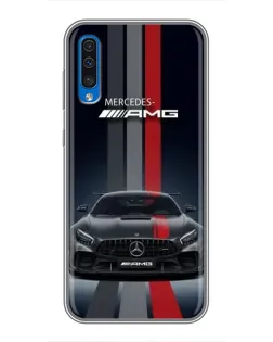 Чехол для Samsung Galaxy A50 2019 (A505F) с картинкой «Mercedes — белый карбон» Чехол для Samsung Galaxy A50 2019 (A505F) с картинкой «Mercedes — белый карбон»