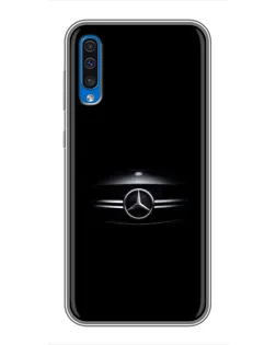 Чехол для Samsung Galaxy A50 2019 (A505F) с картинкой «Mercedes — абстрактные линии» Чехол для Samsung Galaxy A50 2019 (A505F) с картинкой «Mercedes — абстрактные линии»