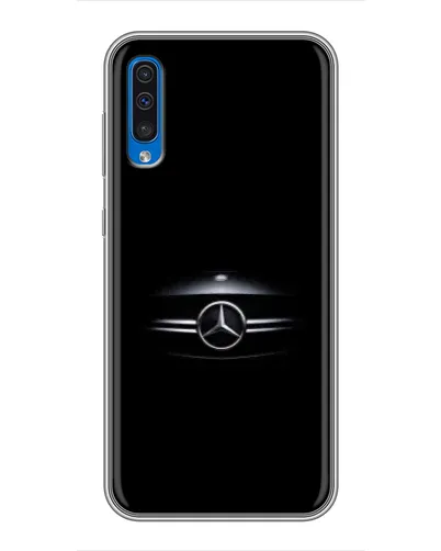 Чехол для Samsung Galaxy A50 2019 (A505F) с картинкой «Mercedes — абстрактные линии»