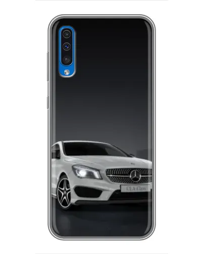 Чехол для Samsung Galaxy A50 2019 (A505F) с картинкой «Mercedes AMG GT Silver»