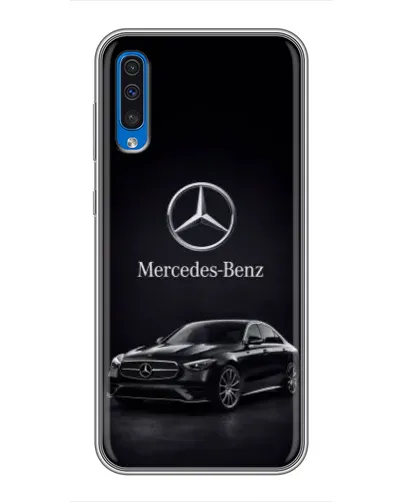 Чехол для Samsung Galaxy A50 2019 (A505F) с картинкой «Mercedes — решетка радиатора»