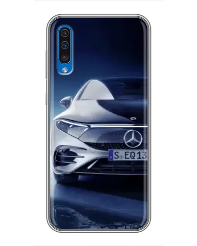 Чехол для Samsung Galaxy A50 2019 (A505F) с картинкой «Mercedes EQ — будущее»