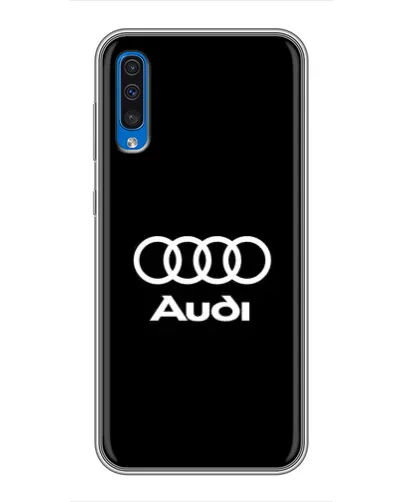 Чехол для Samsung Galaxy A50 2019 (A505F) с картинкой «Классическое лого Audi» Чехол для Samsung Galaxy A50 2019 (A505F) с картинкой «Классическое лого Audi»