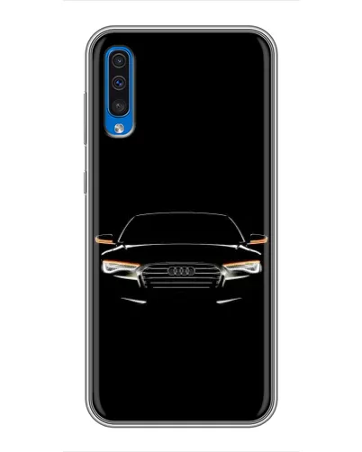 Чехол для Samsung Galaxy A50 2019 (A505F) с картинкой «Audi — ночной контур» Чехол для Samsung Galaxy A50 2019 (A505F) с картинкой «Audi — ночной контур»