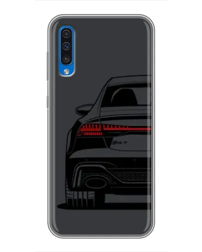 Чехол для Samsung Galaxy A50 2019 (A505F) с картинкой «Задняя часть Audi — арт» Чехол для Samsung Galaxy A50 2019 (A505F) с картинкой «Задняя часть Audi — арт»