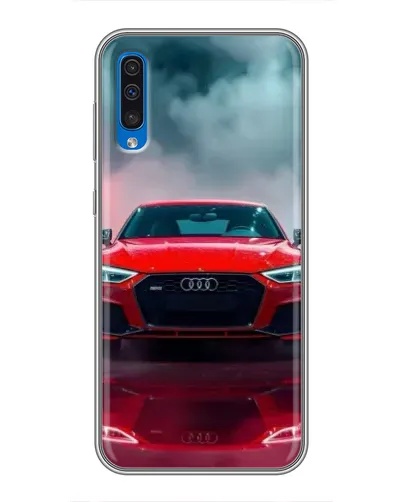 Чехол для Samsung Galaxy A50 2019 (A505F) с картинкой «Audi RS — красный стиль» Чехол для Samsung Galaxy A50 2019 (A505F) с картинкой «Audi RS — красный стиль»