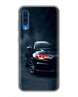 Чехол для Samsung Galaxy A50 2019 (A505F) с картинкой «Audi — хищный взгляд»