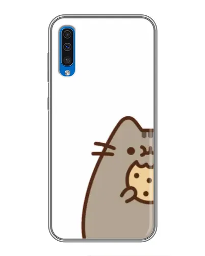 Чехол для Samsung Galaxy A50 2019 (A505F) с картинкой «Пушин с печеньем» Чехол для Samsung Galaxy A50 2019 (A505F) с картинкой «Пушин с печеньем»