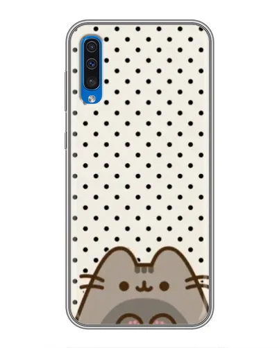 Чехол для Samsung Galaxy A50 2019 (A505F) с картинкой «Пушин в горошек» Чехол для Samsung Galaxy A50 2019 (A505F) с картинкой «Пушин в горошек»