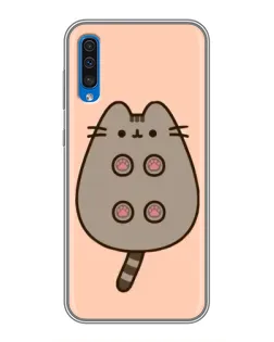 Чехол для Samsung Galaxy A50 2019 (A505F) с картинкой «Пушин пузиком кверху» Чехол для Samsung Galaxy A50 2019 (A505F) с картинкой «Пушин пузиком кверху»