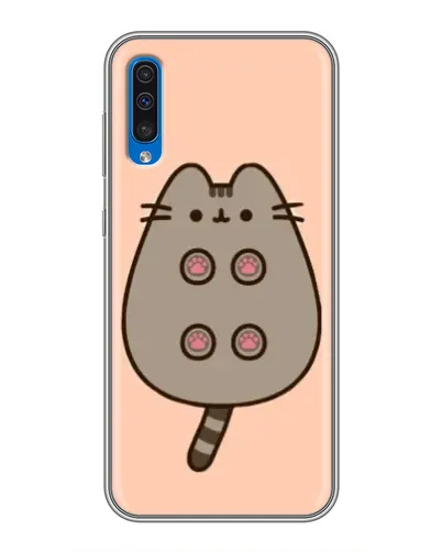 Чехол для Samsung Galaxy A50 2019 (A505F) с картинкой «Пушин пузиком кверху» Чехол для Samsung Galaxy A50 2019 (A505F) с картинкой «Пушин пузиком кверху»