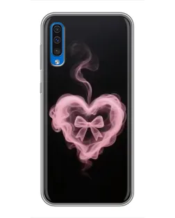 Чехол для Samsung Galaxy A50 2019 (A505F) с картинкой «Дымчатое сердце»