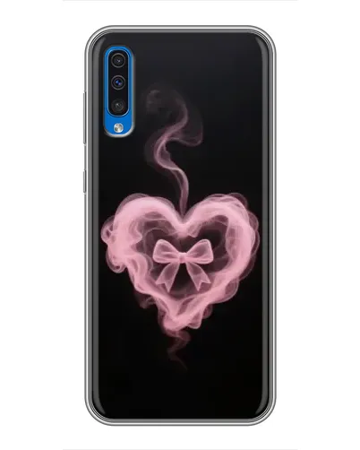 Чехол для Samsung Galaxy A50 2019 (A505F) с картинкой «Дымчатое сердце»