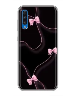 Чехол для Samsung Galaxy A50 2019 (A505F) с картинкой «Розовые ленты»