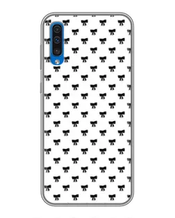Чехол для Samsung Galaxy A50 2019 (A505F) с картинкой «Мини-бантики»