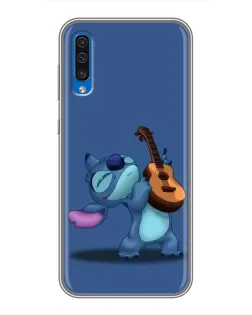 Чехол для Samsung Galaxy A50 2019 (A505F) с картинкой «Стич с укулеле» Чехол для Samsung Galaxy A50 2019 (A505F) с картинкой «Стич с укулеле»