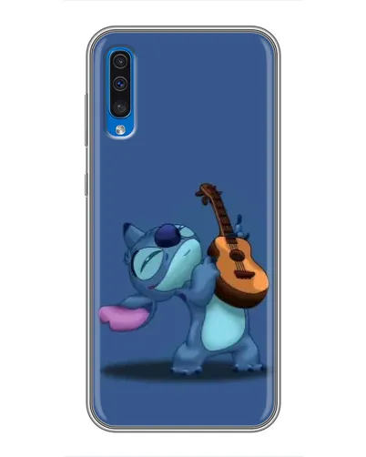 Чехол для Samsung Galaxy A50 2019 (A505F) с картинкой «Стич с укулеле» Чехол для Samsung Galaxy A50 2019 (A505F) с картинкой «Стич с укулеле»