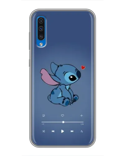 Чехол для Samsung Galaxy A50 2019 (A505F) с картинкой «Музыкальный Stitch» Чехол для Samsung Galaxy A50 2019 (A505F) с картинкой «Музыкальный Stitch»