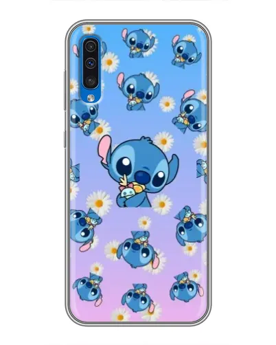 Чехол для Samsung Galaxy A50 2019 (A505F) с картинкой «Паттерн со Стичем» Чехол для Samsung Galaxy A50 2019 (A505F) с картинкой «Паттерн со Стичем»