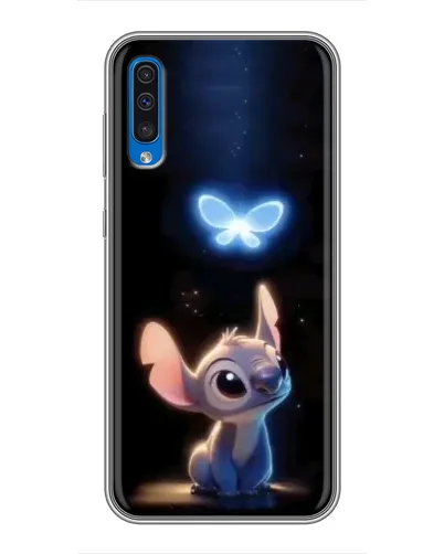 Чехол для Samsung Galaxy A50 2019 (A505F) с картинкой «Сияющий Стич» Чехол для Samsung Galaxy A50 2019 (A505F) с картинкой «Сияющий Стич»