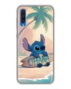 Чехол для Samsung Galaxy A50 2019 (A505F) с картинкой «Стич на серфе» Чехол для Samsung Galaxy A50 2019 (A505F) с картинкой «Стич на серфе»