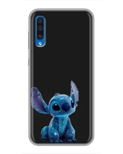 Чехол для Samsung Galaxy A50 2019 (A505F) с картинкой «Стич на черном» Чехол для Samsung Galaxy A50 2019 (A505F) с картинкой «Стич на черном»