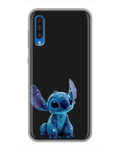 Чехол для Samsung Galaxy A50 2019 (A505F) с картинкой «Стич на черном» Чехол для Samsung Galaxy A50 2019 (A505F) с картинкой «Стич на черном»