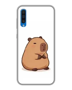 Чехол для Samsung Galaxy A50 2019 (A505F) с картинкой «Толстенькая капибара»