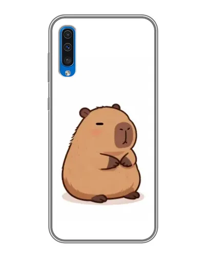 Чехол для Samsung Galaxy A50 2019 (A505F) с картинкой «Толстенькая капибара» Чехол для Samsung Galaxy A50 2019 (A505F) с картинкой «Толстенькая капибара»